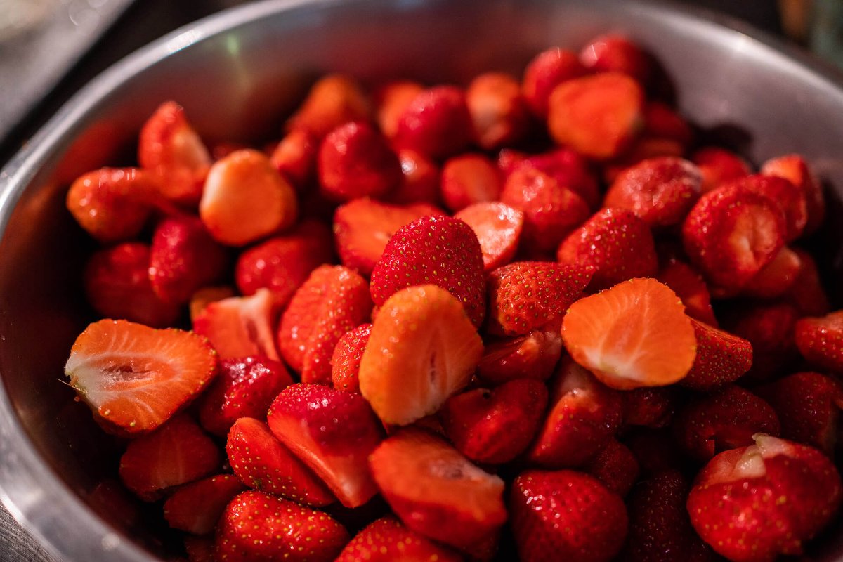 Frische Erdbeeren